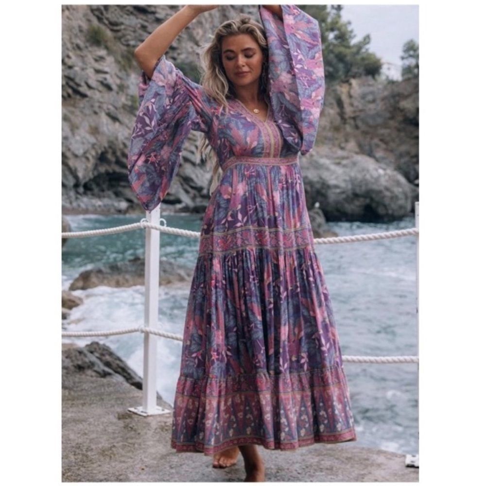 NWOT‎ Spell & The Gypsy Bianca Maxi Gown AAA